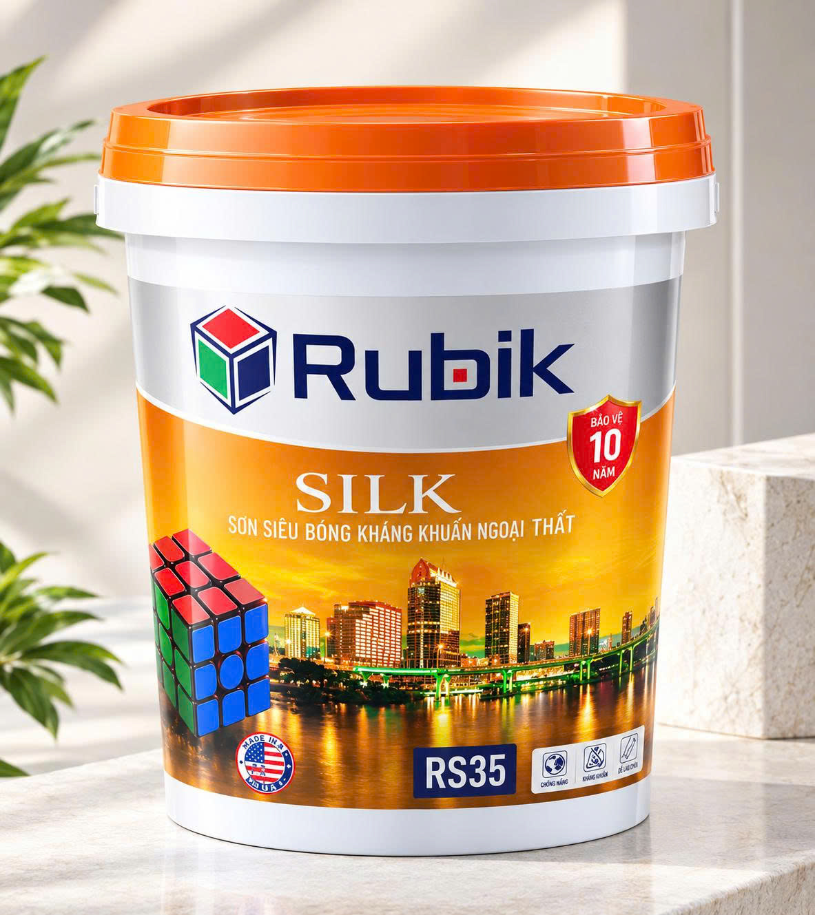 Sơn siêu bóng ngoại thất cao cấp RS35